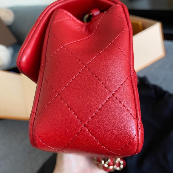 ❌❌SOLD❌❌ Chanel mini rectangular lambskin - Picture 7 of 9